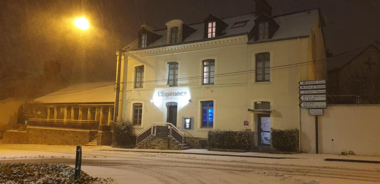 Hotel L'Esperance Vitre Buitenkant foto